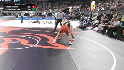 Champ. Round 1 - Harmonie Carr, Northwest vs Millie Jensen, Millard South