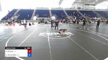 144 kg Quarterfinal - Stryker Shores, Chain WC vs Uriel Hernandez, Madera WC