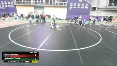 119-124 lbs Round 1 - Brian Whipple, WI vs Dillon Freeman, IA