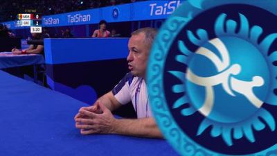 86 kg Qualif. - Traian Capatina, Moldova vs Georgios Kougioumtsidis, Greece