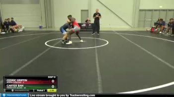 145 lbs Semis & 1st Wrestleback (8 Team) - Cedric Griffin, North Carolina vs Carter Ban, Minnesota Silver