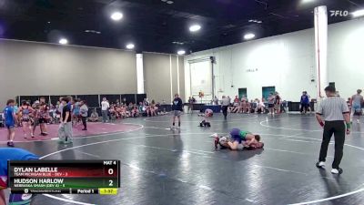 120 lbs Round 2 (6 Team) - Hudson Harlow, Nebraska Smash (Dev A) vs Dylan LaBelle, Team Michigan Blue - DEV