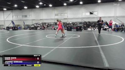 125 lbs Round 5 (6 Team) - Sadie Davis, Georgia vs Jasmine Serrano, Florida