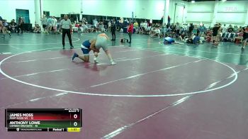 215 lbs Semis & 1st Wrestleback (8 Team) - James Moss, Fight Barn WC vs Anthony Lowe, Camden Greasers