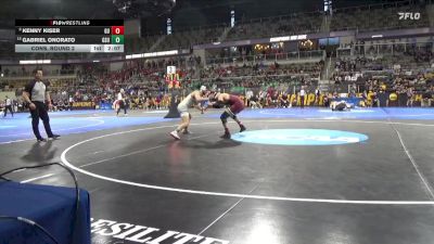 149 lbs Cons. Round 2 - Kenny Kiser, Gannon vs Gabriel Onorato, Glenville St.