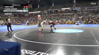 149 lbs Cons. Round 2 - Kenny Kiser, Gannon vs Gabriel Onorato, Glenville St.