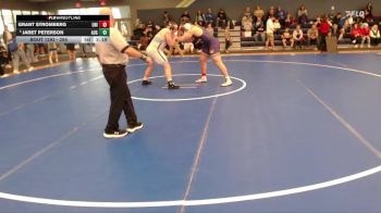 285 lbs Cons. Round 4 - Jaret Peterson, Augustana (SD) vs Grant Stromberg, Northern Iowa