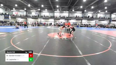 160 lbs Round Of 32 - William Vanderminden, Glens Falls vs Griffin Laplante, St Francis