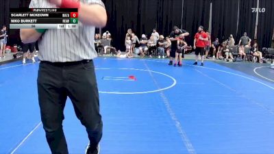 56 lbs Round 3 (4 Team) - Niko Burkett, Revival Awakening vs Scarlett McKeown, Mat Assassins