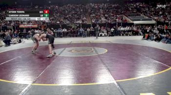 5A 120 lbs 1st Place Match - Carson Leonard, Lakeland vs Ayden Tokita, Skyline