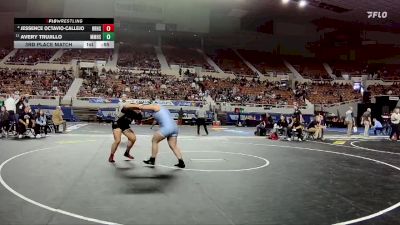 235-D2 3rd Place Match - Jessence Octavio-Callejo, Rio Rico High School vs Avery Trujillo, Mica Mountain High School