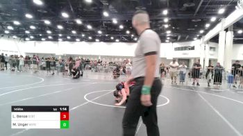 145 lbs Rr Rnd 1 - Lillian Benoe, Ocrtc vs McKenna Unger, Hotshots Wrestling