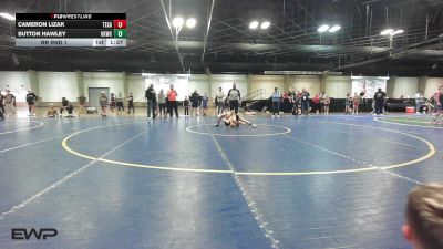 80 lbs Rr Rnd 1 - Cameron Lizak, Texas Select Wrestling vs Sutton Hawley, Keystone Kids Wrestling Club