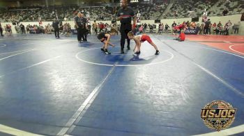 60 lbs Consi Of 8 #1 - Whitten Rowell, Elgin Wrestling vs Boomer Stevens, Coweta Tiger Wrestling
