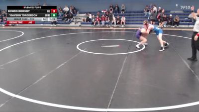 125 lbs Cons. Semi - Bowen Downey, Northern Iowa vs Dayson Torgerson, Colorado Mesa University