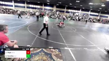 123 lbs 2nd Place - Alyssa Randles, Inwtc vs Ayana Medina, Empire WC