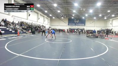 175 lbs Consi Of 8 #2 - Raiden Hollman, Windsor vs Andrew Corey, Newtown