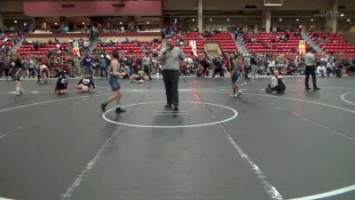 88 lbs Cons. Round 4 - Noah Cooper, Lincoln Squires vs Samuel Hutchison, Chanute