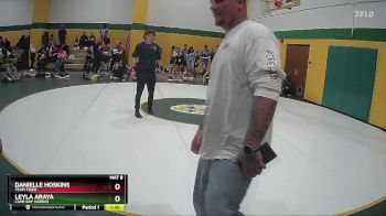 108/HS girls 105 Round 2 - Leyla Araya, Cane Bay Cobras vs Danielle Hoskins, Team Tiger