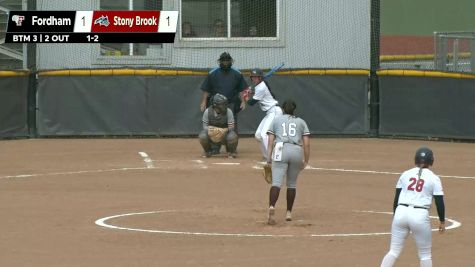 Replay: Fordham vs Stony Brook | Apr 26 @ 3 PM