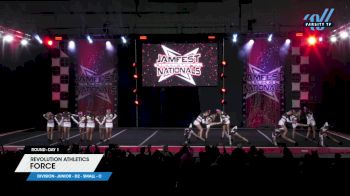 Revolution Athletics - Force [2025 L2 Junior - D2 - Small - C Day 1] 2025 JAMfest Cheer Super Nationals