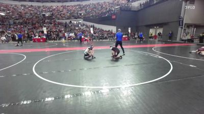120 lbs Champ. Round 1 - Magdalyn Burns, Bad River vs Addison Wiese, Nekoosa