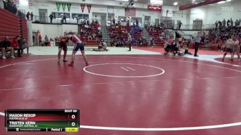 190 lbs Champ. Round 1 - Mason Resop, Fulton (H.S) JV vs Tristen Kern, Davenport Central JV