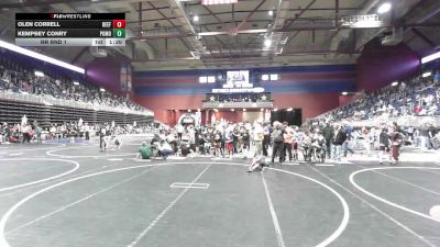 49 lbs Rr Rnd 1 - Olen Correll, Beef Lab vs Kempsey Conry, Pomona Elite
