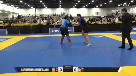 Memory Lane Grady vs Raven Latina Charese Tillman 2025 World IBJJF Jiu-Jitsu No-Gi Championship