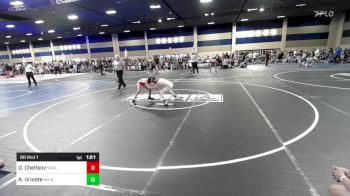 82 lbs Rr Rnd 1 - David Cheltsov, Savage House WC vs Austin Urioste, NM BadBoyz