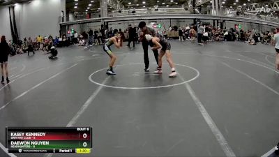 84 lbs Round 3 (4 Team) - Kasey Kennedy, Grit Mat Club vs Daewon Nguyen, Headhunters