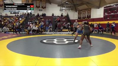 190 lbs Cons. Round 5 - Mykah Bailey, Gahanna Lincoln vs Olivia Blonn, Buckhannon-Upshur