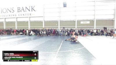 235 lbs Quarterfinal - Keilikki Nau Rarick, Westlake vs Kayli Keel, Central Grand Junction