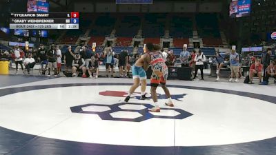 175 lbs Cons. Sub-semis - Ty'Quavion Smart, Illinois vs Grady Weinbrenner, Minnesota