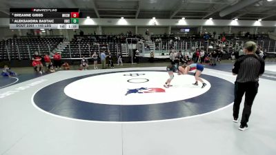 145 lbs Semis - Aleksandra Bastaic, Highland Wrestling Club vs Breanne Gibbs, Moberly Kids Club Wrestling