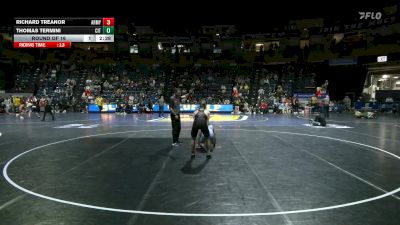 141 lbs Round Of 16 - Richard Treanor, Army vs Thomas Termini, The Citadel