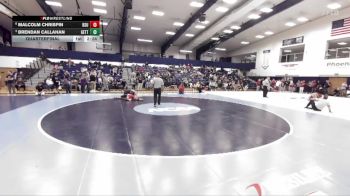 141 lbs Quarterfinal - Brendan Callahan, Gettysburg vs Malcolm Chrispin, Bridgewater State