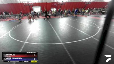 187 lbs Round 4 - Aiden Kilde, Wisconsin vs Carter Daugherty, Wisconsin