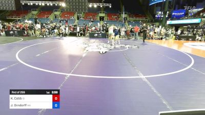 165 lbs Rnd Of 256 - Kash Cobb, ID vs Jonah Orndorff, WA