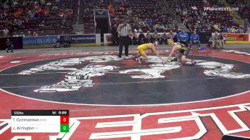 126 lbs Consolation - Tyler Cymmerman, Derry Area vs Jackson Arrington, Forest Hills