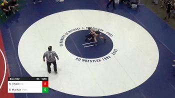 102 lbs Quarterfinal - Nikolaus ONeill, Philadelphia vs Bode Marlow, Thomas Jefferson