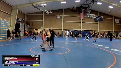 131 lbs Cons. Semi - Kali Watson, UT Tech vs Lily Willette, Arizona St Club