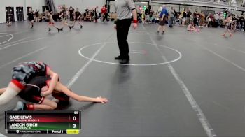 80 lbs Placement (4 Team) - Gabe Lewis, Mat Assassins Black vs Landon Girch, Headhunters