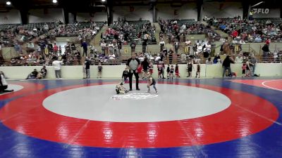 37 lbs Quarterfinal - Banks Tiller, Georgia vs Griffin Taft, Foundation Wrestling