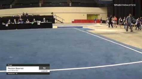 Peyton Boerner - Floor, Gym World OH - 2021 USA Gymnastics Development Program National Championships