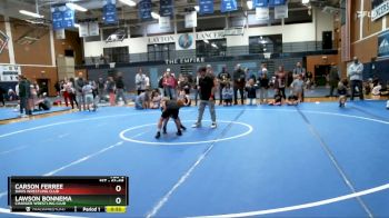 61-68 lbs Round 3 - Carson Ferree, Davis Wrestling Club vs Lawson Bonnema, Charger Wrestling Club