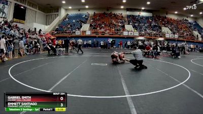 150 lbs Cons. Round 3 - Emmett Santiago, Covenant Life School vs Gabriel Smith, Calvert Hall College