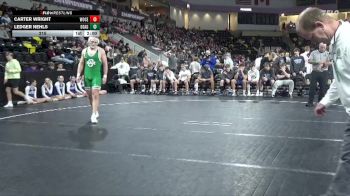 215 lbs Consolation Wb - Carter Wright, Woodbury Central vs Ledger Nehls, Osage