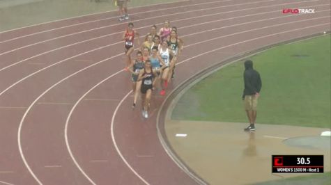 Women's 1500m, Quarterfinal 1