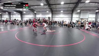 285 lbs Quarterfinal - Cayson Boltjes, Sidney vs Colter Tolstedt, Alliance